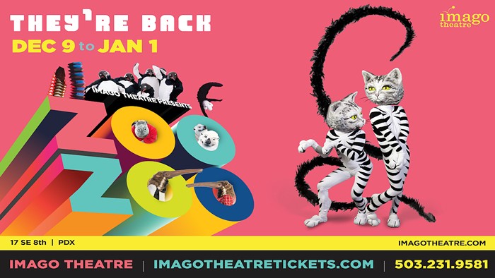 ZOOZOO is Back at Imago Dec 9 to Jan 1.